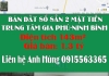 CHÍNH CHỦ BÁN ĐẤT SỔ SẴN 2 MẶT TIỀN TRUNG TÂM GIA PHÚ-NINH BÌNH