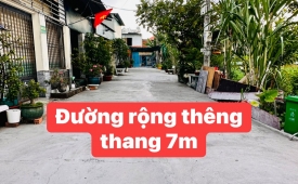 NHÀ 4X16M, ĐƯỜNG 7M THÔNG, GẦN UỶ BAN P THẠNH XUÂN, SÂN XE HƠI