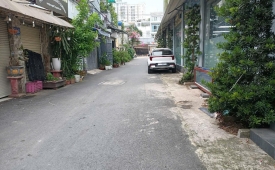Hẻm Xe Hơi Thông Các Ngả Nhà 3 Tầng lầu ,DT #48m2 , Phường Tân Chánh Hiệp Q12