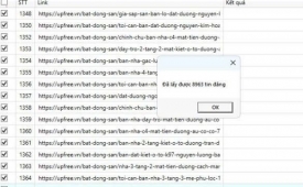 PHẦN MỀM ĐĂNG TIN BĐS VBDSP – TỰ ĐỘNG UP TIN LÊN TOP ALONHADAT