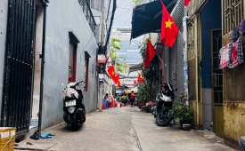 ???? CHỦ CẦN BÁN NHÀ 2 TẦNG ĐẸP DƯƠNG BÁ TRẠC – HẺM RỘNG, CHỈ NHỈNH 5 TỶ