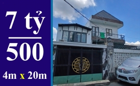 NHÀ 2 TẦNG VỊ TRÍ ĐẸP! HẺM 60 LÂM VĂN BỀN, TÂN KIỂNG, QUẬN 7