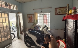 BÁN NHÀ BÀ HOM, PHÚ LÂM, Q6 - HẺM 4M - SỔ NỞ HẬU 55M - 4PN - NHỈNH 3 TỶ