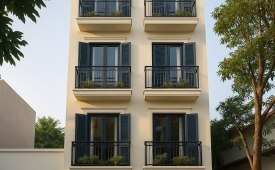 Tòa nhà văn phòng mới xây - Hầm 6 tầng thang máy - Vị trí đắc địa