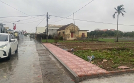Bán nhanh lô 70m đất ở đô thị - thị trấn Quất Lâm giá chỉ 1.2 T.Ỷ