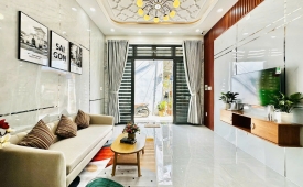 BÁN NHÀ MỚI XÂY HUỲNH VĂN NGHỆ P15 TÂN BÌNH - giá nhỉnh 3 tỷ TL