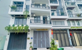 BÁN GẤP! NHÀ ĐẸP 4LAU, 5PN HẺM 8M THÔNG THẠNH XUÂN 22, QUẬN 12