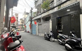 BÁN NHÀ HẺM XE HƠI CMT8-P10,Q.3-49M2-2T-3PN-CHỈ 14.2 TỶ TL-THUÊ 16TR