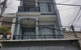 NHÀ MỚI 3 TẦNG – HXH TRÁNH NHAU – TCH10, Q12 GIÁ RẺ