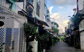 CMT8, TÂN BÌNH–50M2 –NHÀ 4 TẦNG 5PN–XE HƠI NGỦ TRONG NHÀ – CHỈ 10.X TỶ