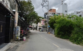 BÁN NHÀ MẶT TIỀN TÂN THỚI HIỆP 14 – Q.12 – 4x25m FULL THỔ – CHỈ 6,89 TỶ